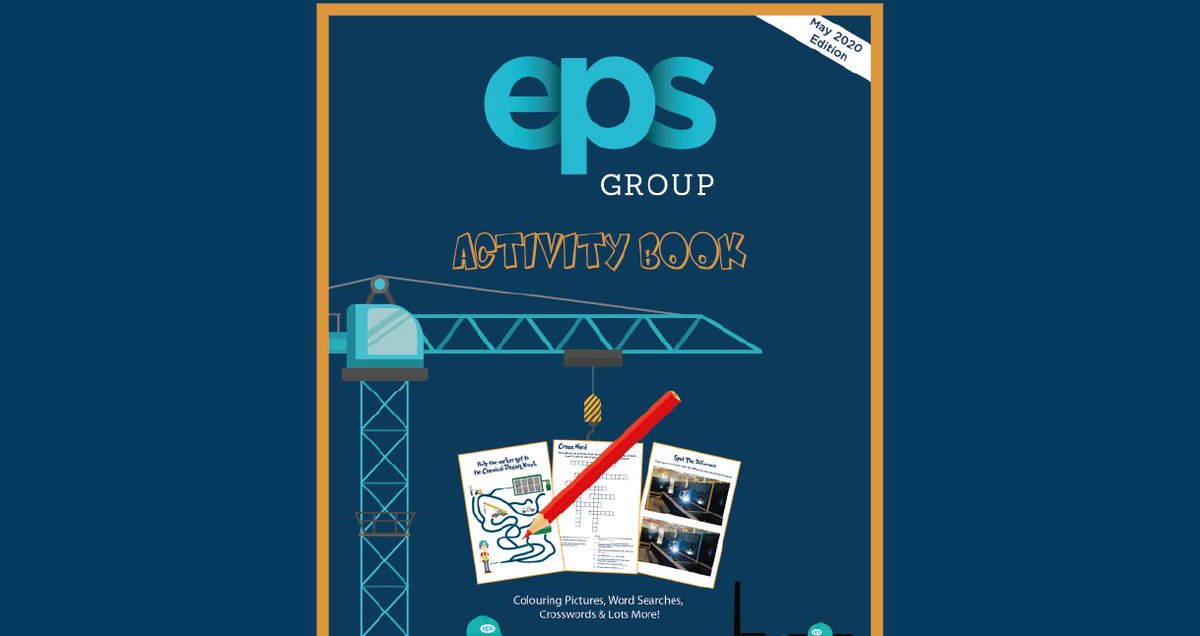 Due to popular demand - it's the May edition of the EPS Activity Book, just in time for the long weekend too - what timing 😇 We hope you enjoy! 🤩🖍🖌 
Download ---&gt; epswater.ie/group/eps-acti… #RethinkingWater