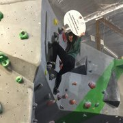 wkslambert's tweet photo. Here's mine! A struggle to keep hold of the climbing wall (and a very blurry picture) @climbinghangar https://t.co/7RBlTlWeUm
