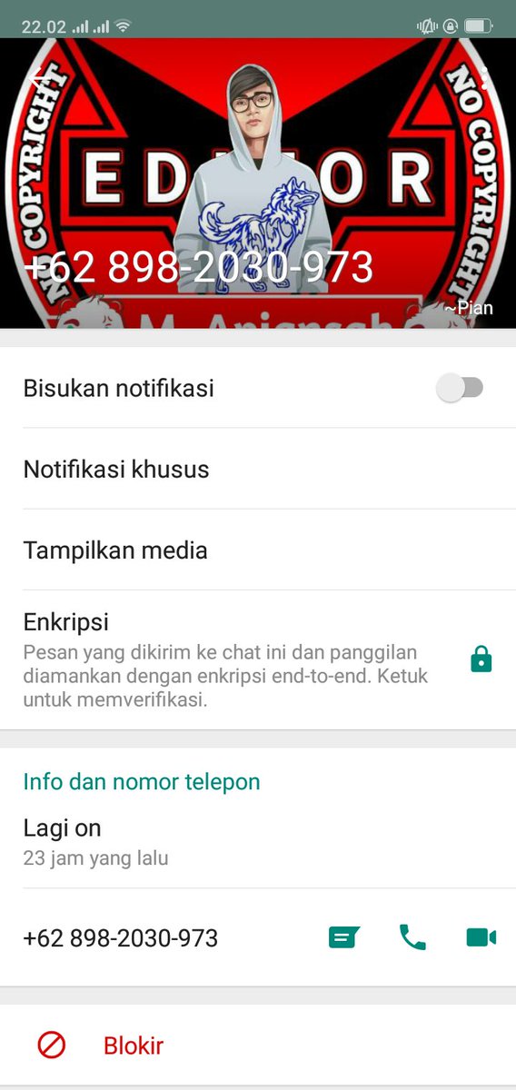 erlinorie2's tweet photo. ini akun dya yang mw bo di cancel mala minta video g di kasih mala ngancam mw lapor polisi he anjing https://t.co/FIax3J9YrA
