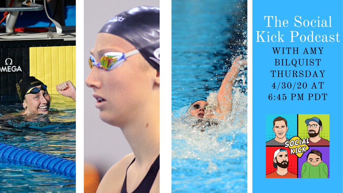 Another great live interview tonight with <a href="/USASwimming/">USA Swimming</a> National team member and NCAA champion with <a href="/CalWSwim/">Cal Women’s Swim & Dive</a> Currently a member of <a href="/lacurrent_isl/">Los Angeles Current</a> and <a href="/arenausa/">arena USA</a>
 athlete ... Miss Amy "Billy" Bilquist <a href="/amybilquist/">Amy Bilquist</a> 
TuneIn Live: youtube.com/watch?v=mBRdo-…
<a href="/swimmingscience/">Swimming Science</a> <a href="/lpaddi/">Luke Paddington</a>