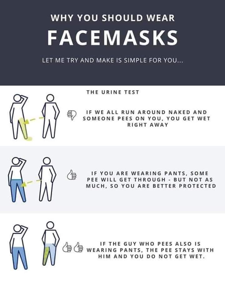 lostharpy's tweet photo. And since in this case, we don't know who is peeing and who isn't, we all wear a mask. https://t.co/7qSn84GVfQ