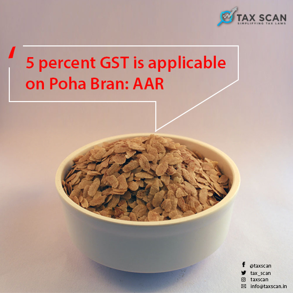 tax_scan's tweet photo. https://t.co/v3pDeEnErj
#GST #Applicable #PohaBran #AAR #GST #GSTNews #Taxscan #TaxNews #FinanceNews https://t.co/iEmazjQpvx