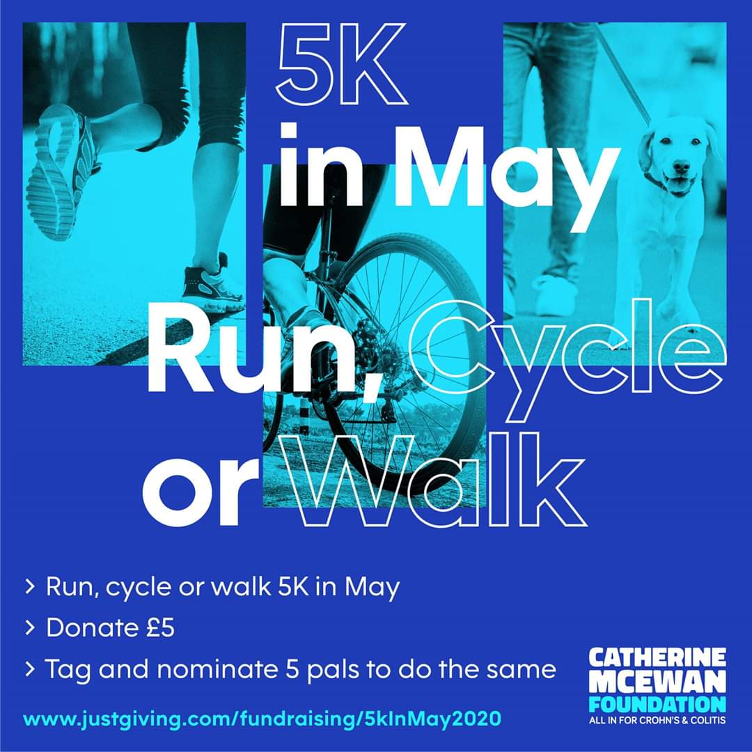 Who is in?

#allinforcrohnsandcolitis #allinfor5KinMay