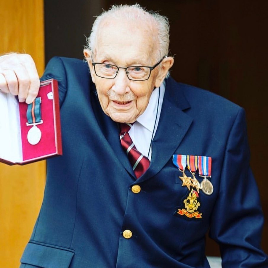 Happiest of birthdays to you dear <a href="/captaintommoore/">Captain Sir Tom Moore</a> You truly are an inspiration to us all 💕 #CaptainTomMoore