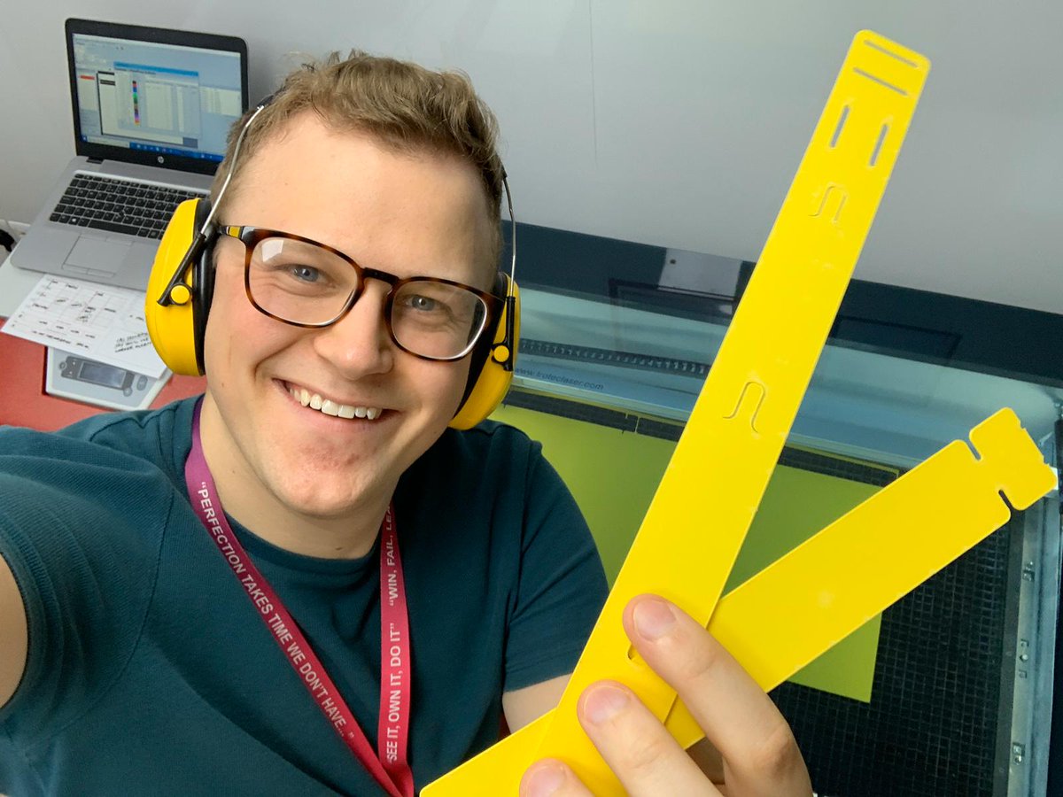 NestleUKI's tweet image. Two of our fantastic designers in York spoke to @BBCYork  📻today about the work they are doing using laser technology to make visors for key workers on the front-line. 

Listen to them here: bbc.co.uk/sounds/play/li… #NestléYork #Yorkshire