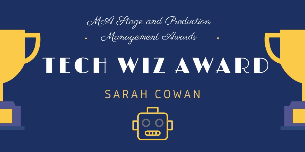 GSA MA Stage and Production Management 2020 tweet media