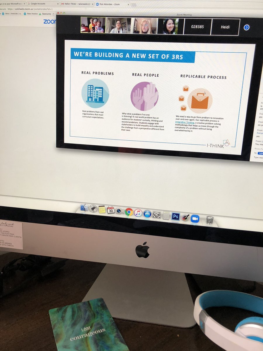 MrsTalarowski's tweet photo. So excited to be immersed in all sorts of exploratory learning with @RotmanIThink & learning from others! (with my crew from home! π) π#helloithink #notebookpeople #hdsbstillconnected https://t.co/eqjrdd0xAP