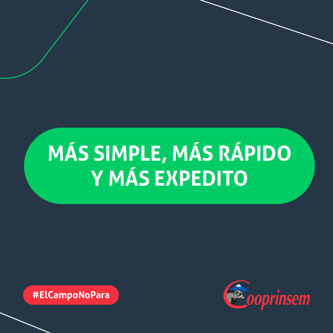COOPRINSEM's tweet photo. #FaltaPoco #Jueves #Abril #MasRapido #MasSimple #MasExpedito #ElCampoNoPara #SeViene #MasCerca #NoParamosPorTi #SomosCooperativa #CooperativaDeAgricultores #Cooprinsem #ElAgroNoPara #LaLecheNoPara #Innovación #Tecnología #Productos #Insumos #ESTAMOSCONECTADOS #EstamosATuLado https://t.co/DbNcxzP0so