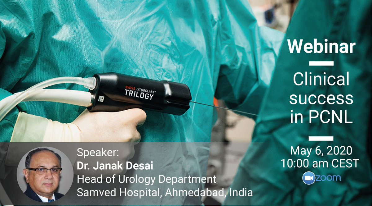 EMS Urology (@emsurology) on Twitter photo We at EMS believe that continued education and clinical excellence are key to restarting our activities in a safe and effective way.
So, join us on May 6 at 10 am CEST for our first webinar: Clinical Success in PCNL with
<a href="/drjanakddesai/">Janak Desai</a>
Register now at bit.ly/2KNgBVz We at EMS believe that continued education and clinical excellence are key to restarting our activities in a safe and effective way.
So, join us on May 6 at 10 am CEST for our first webinar: Clinical Success in PCNL with
<a href="/drjanakddesai/">Janak Desai</a>
Register now at bit.ly/2KNgBVz