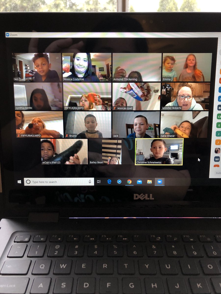 Hosting a virtual scavenger hunt with our favorite Firsties was so much fun! I miss them more than words can express. 💙💛@FSDFirsties <a href="/FSDVikings/">Farmingdale School</a>