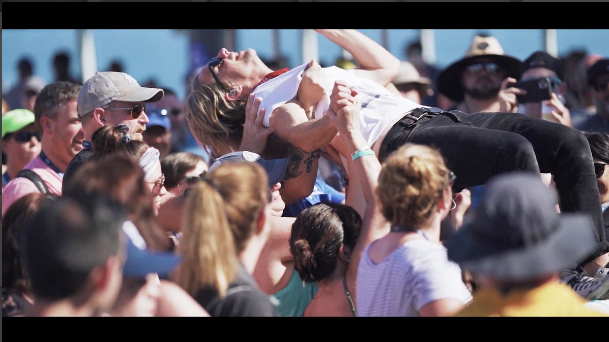 TheRockBoat's tweet photo. The Rock Boat XX Recap Video is here! Relive some of your favorite moments and follow guests, artists and the Sixthman staff through TRB XX in this incredible documentary-style recap! Watch the full video now: https://t.co/wCs7vJxgY1 https://t.co/rHJrSKRKSr