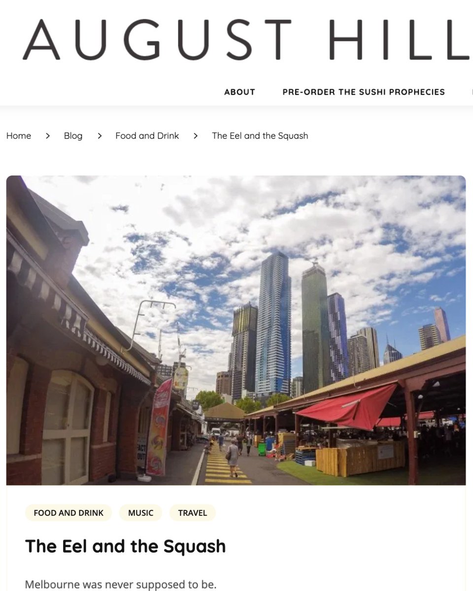 Amazing food, escape convicts, animals, beaches, wine and police chases. New #blog post from pre-pandemic Australian adventures is up! Link in Bio #augusthillbooks #writerblogger #newblogpost  #writersblog #blogger #thesushiprophecies #travelblog #foodblog #musicblog