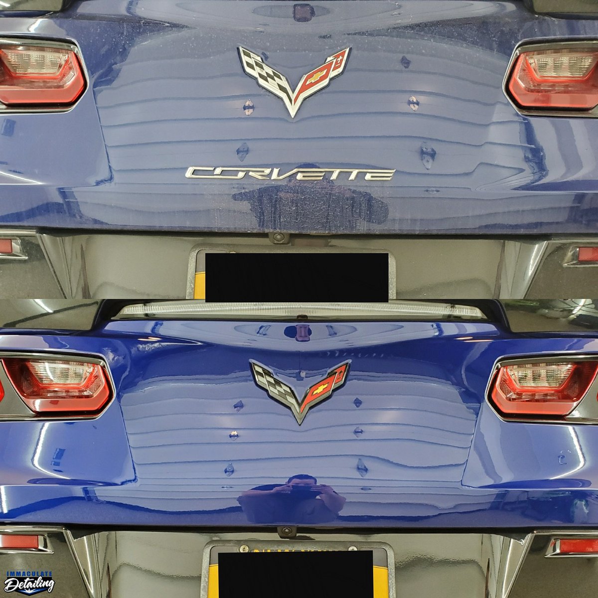Full paint decontamination✓
Remove original Corvette emblems✓
Polish the paint✓
Install black Corvette emblem✓
Apply Premium paint sealant✓
#autodetailing #Buffalony