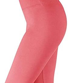 SATINA High Waisted Leggings - 25 Colors - Super Soft Full Length Opaque Slim #lggings #Clothing #fashion #womenfashion  amzn.to/2VQaTst