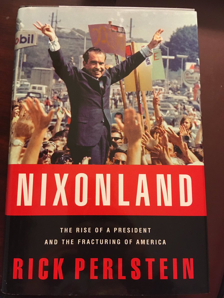 Suggestion for April 30 ... Nixonland: The Rise of a President and the Fracturing of America’s (2008) by Rick Perlstein.