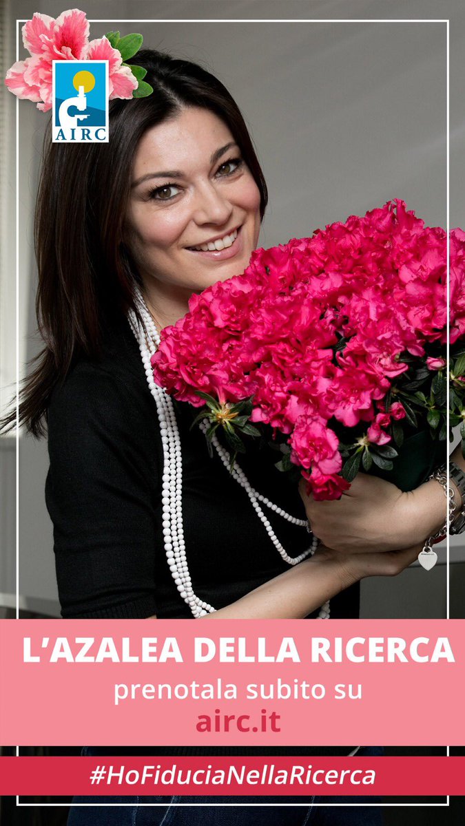 La Festa della Mammaè anche #azaleadellaricerca di <a href="/AIRC_it/">Fondazione AIRC per la ricerca sul cancro</a>,fiore che da 36 anni sboccia per la ricerca sui tumori delle donneUn regalo per abbracciare tutte le mamme anche da lontano, disponibile su amazon.it! Facciamolo subito per dire contro il cancro io ci sono.