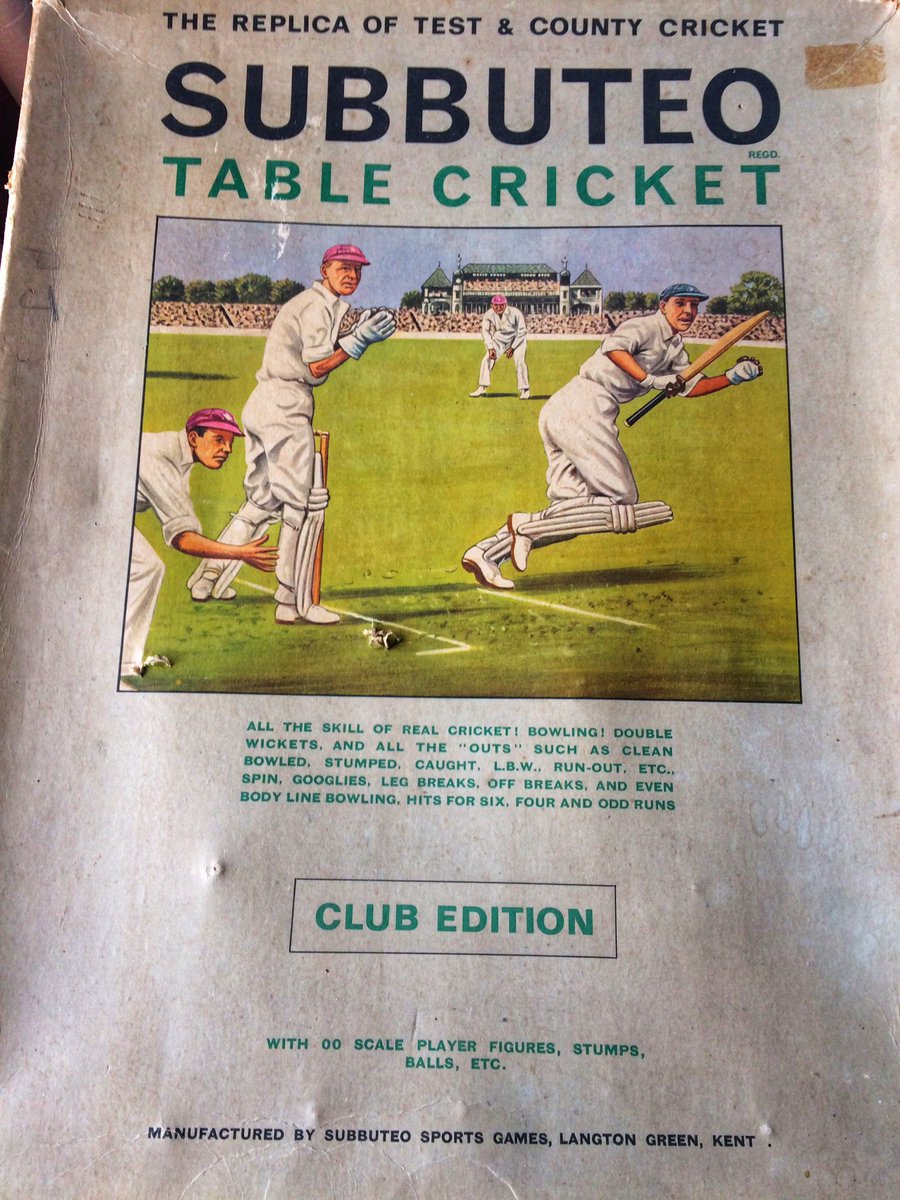 davidpendleton0's tweet photo. I think a replica of @ScarboroCricket North Marine Road might be beyond me, but perhaps a club ground, white washed drystone walls and a ramshackle pavilion? #subbuteo #subbuteocricket https://t.co/UhZUgm08W1