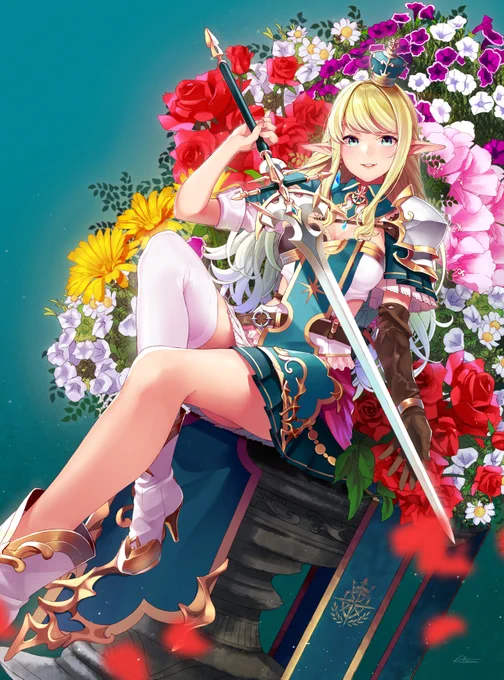 ついでなので、こんな絵描くよ!よろしくね!  #ワタシチョットエガカケル 