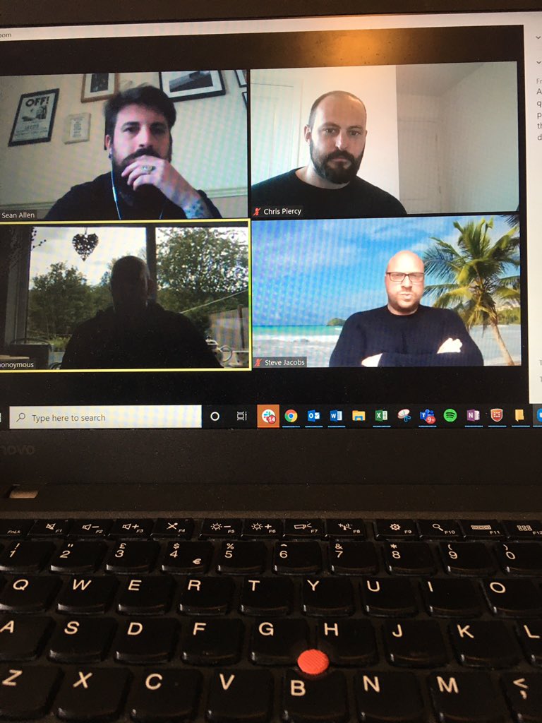 chris_piercy365's tweet photo. Weβre talking remote recruitment at our first #DBR North webinar meet-up with @DanMyatt1 talking about going back to basics #DBR #DBRNorth #talentacquisition #recruitment https://t.co/uibrDGMa4T