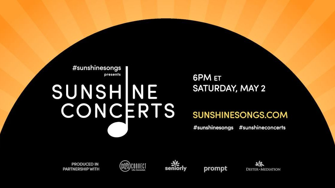 MorrisonLiving's tweet photo. Our friends at @K4Connect are providing senior living residents with a virtual Sunshine Songs Concert Series this Saturday at 6 pm. Head to https://t.co/LgiAqV3TEB for all the details!  #sunshineconcerts #seniorliving https://t.co/lS5C44s4Rk