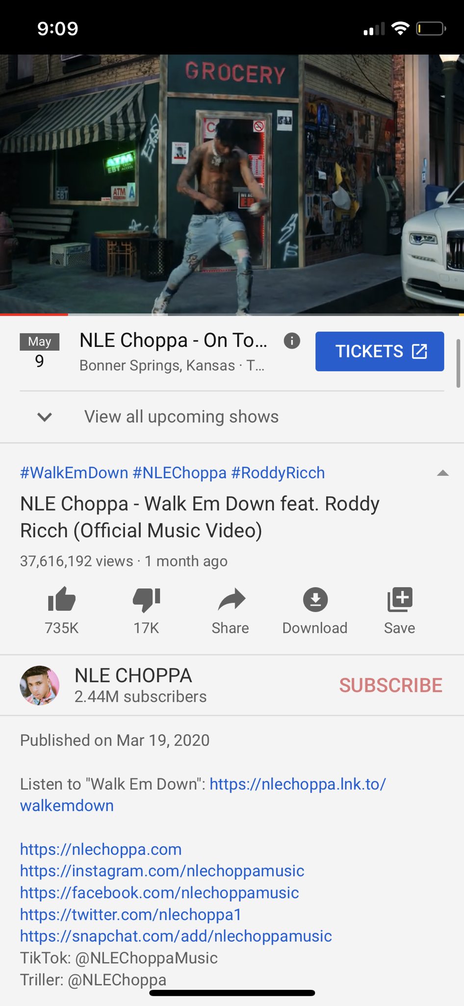 Roddy ricch snapchat