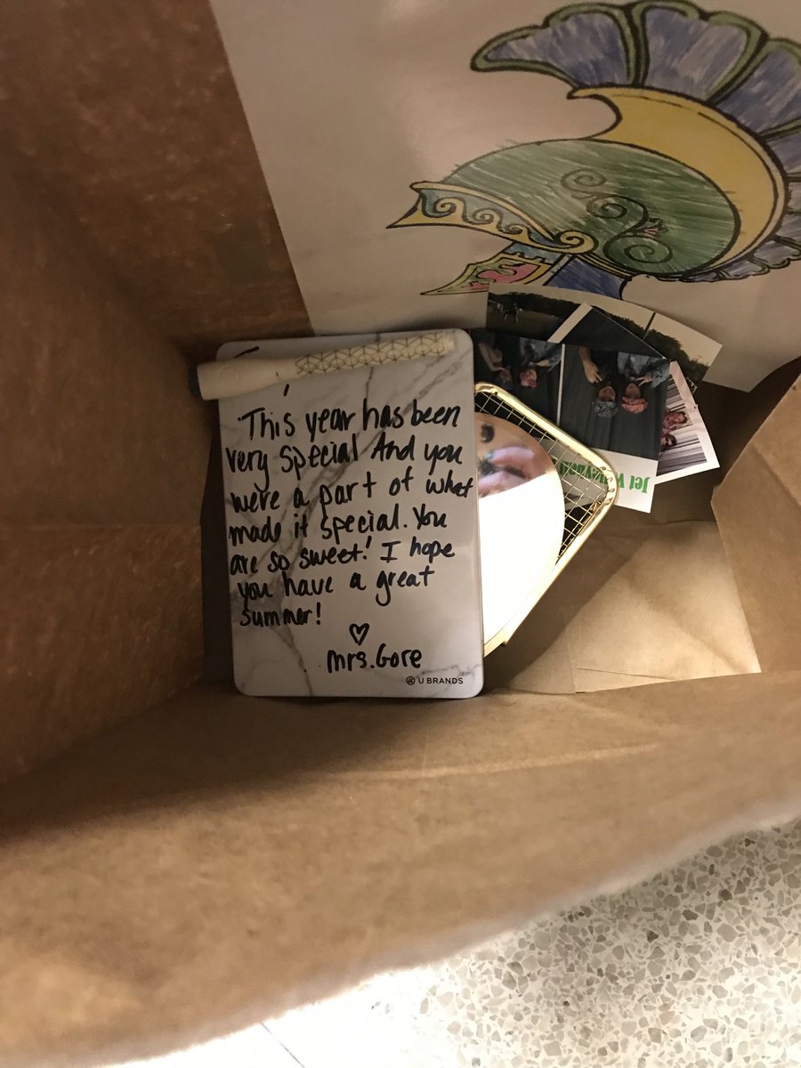gorem23's tweet photo. While cleaning out lockers, I am leaving a note on their locker whiteboards for them to find at the end. #CISDRocks ⁦@GreenwaysIntSch⁩ https://t.co/2HWXctfojs