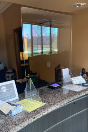 MLE_BRAND's tweet photo. Clients choose MLE because we're known for Rebuilding Brands. But clients stay with us because we can shift with their needs. The latest need is for new protective panels at checkout counters and service windows. We're flexible to prioritize whatever services are needed! #mleinc https://t.co/rCg3btzKXx