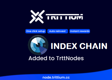 Nodestrtt's tweet photo. Welcome to the @index_chain community to the  #trttNodes platform!!!. 
With only €10, you can invest now in $IDX at  https://t.co/IX5Oki7yvE
Or deploy a #INDEXCHAIN #masternode node for just 1.79 €/Month. https://t.co/KTCtqYWGOQ