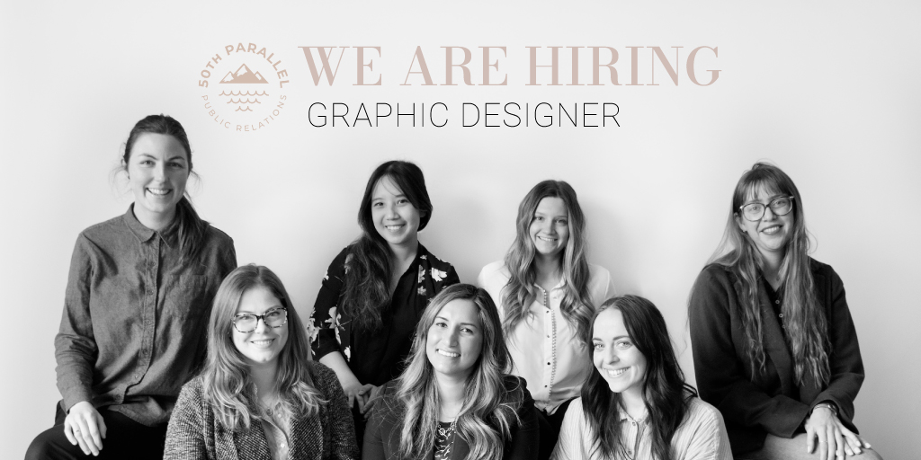 50thParallelPR's tweet photo. If you haven't heard already, we are opening up a space while our Graphic Designer is on maternity leave! To apply, head on over to our Facebook page or click the link below.
@50thParallelPR 
https://t.co/6GLNABBaep https://t.co/r0EUXWIvDS