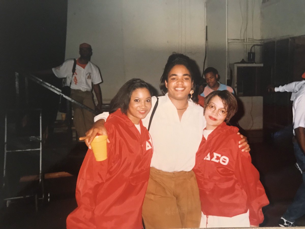 kdhorry's tweet photo. Throwback to the DOPEST probate show in the history of LZ! 😆 Love these ladies to life!! #DefinitelyWentDownInHistory fr fr!😜😂 #TUFFturns27 #LZMade #20Club #OhToBe #OhToBeADeltaGirl  #RollTide https://t.co/I29crnSF7R