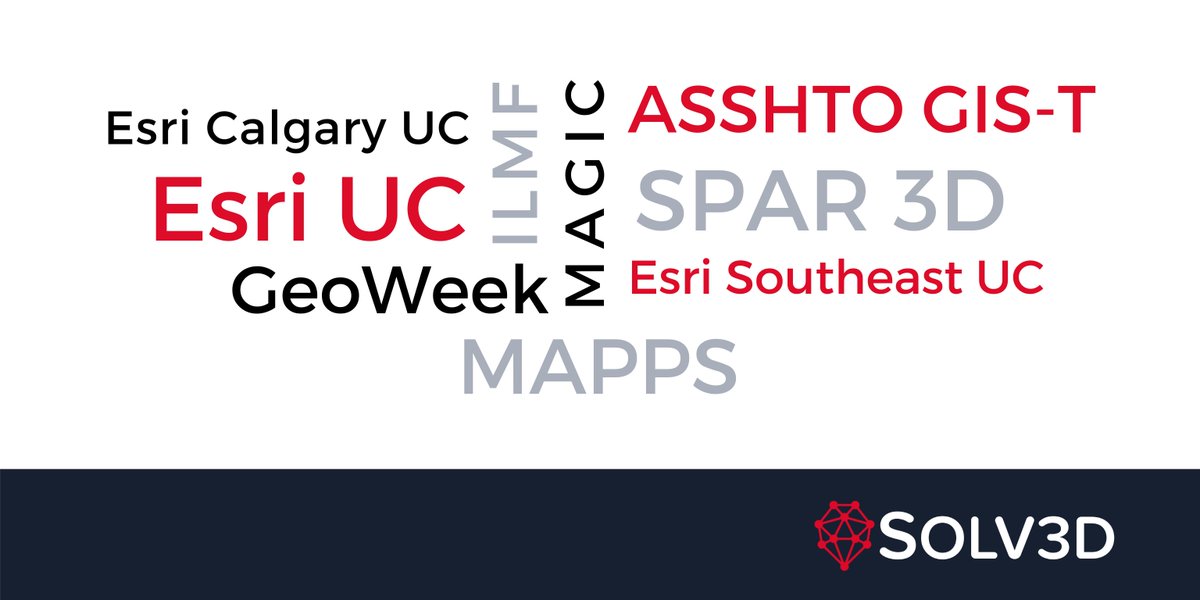 Solv3D_inc's tweet photo. Although we greatly miss being able to meet in person, that doesn't stop us from getting together virtually...let's connect!!!
#EsriUC #ILMF #GEOWEEK #ASSHTO #SPAR3D #SPAR3DExpo #magicgis2020 https://t.co/QSvoGoJByb