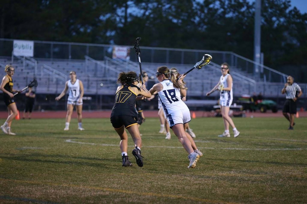 Senior spotlight today is #18 Raegan Mcgowan. Raegan has played all four years for the Vikings and will continue her academic career at NC State University as an undecided major rightnow