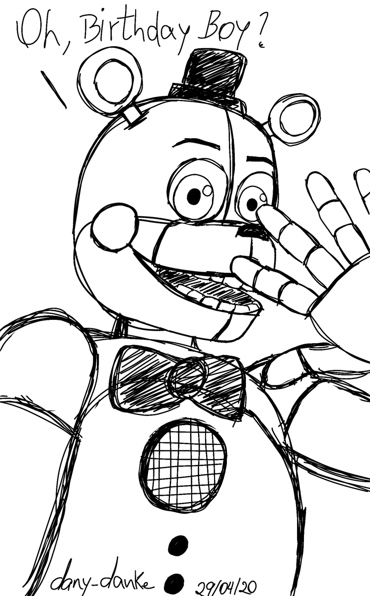 dany_danke's tweet photo. #fnaf #fnafsl #funtimefreddy #customnight https://t.co/okA5JKSyGY