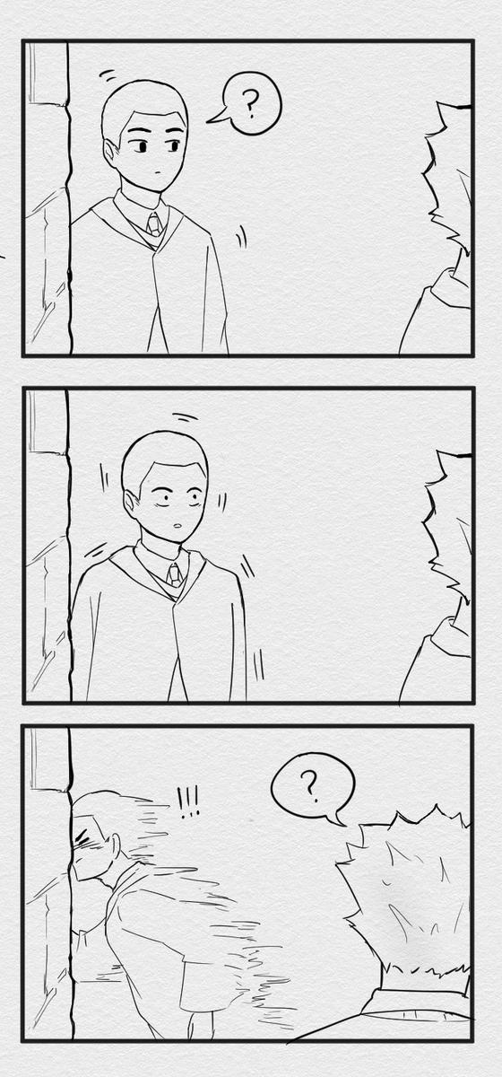 Day 4 - Magic AU - Hirugami Fukuro x Meian Shugo 

Hogwarts AU FukMei uhh HiruMei ? FukuMei? ft poor young sachiro. this is why he canonically hates PDA.  

Too lazy to shade so i just slapped some texture over it and it turned out pretty nice?

#HQrarepairweek2020 