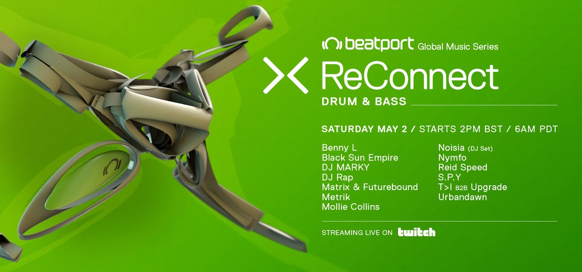 beatport's tweet image. 📢 Are you ready for ReConnect Drum &amp;amp; Bass?