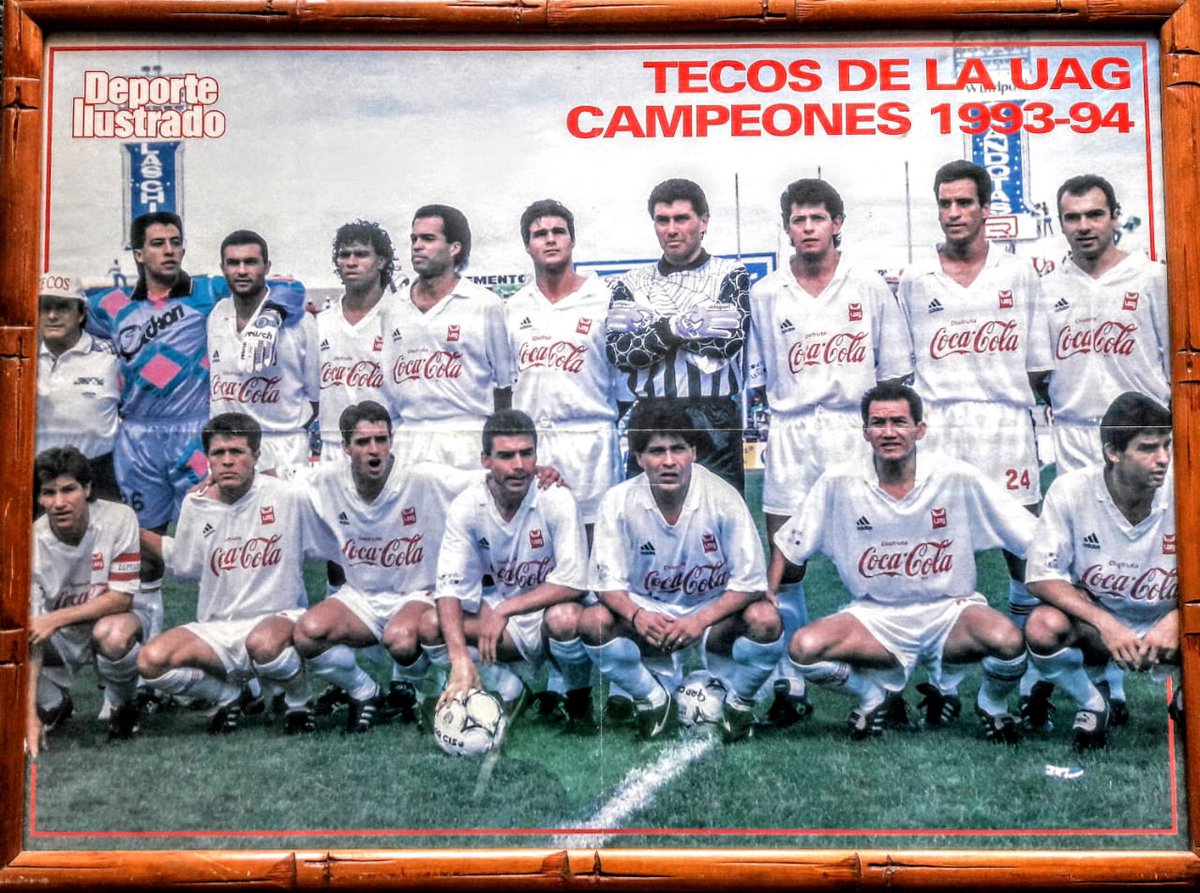 El 30 de abril de 1994 Tecos se coronó campeón ante Santos. Hoy se cumplen 26 años. Parte de aquel plantel.