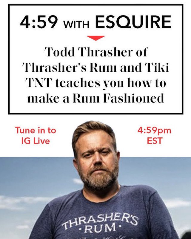Tonight at 4:59 on esquire Instagram alive!