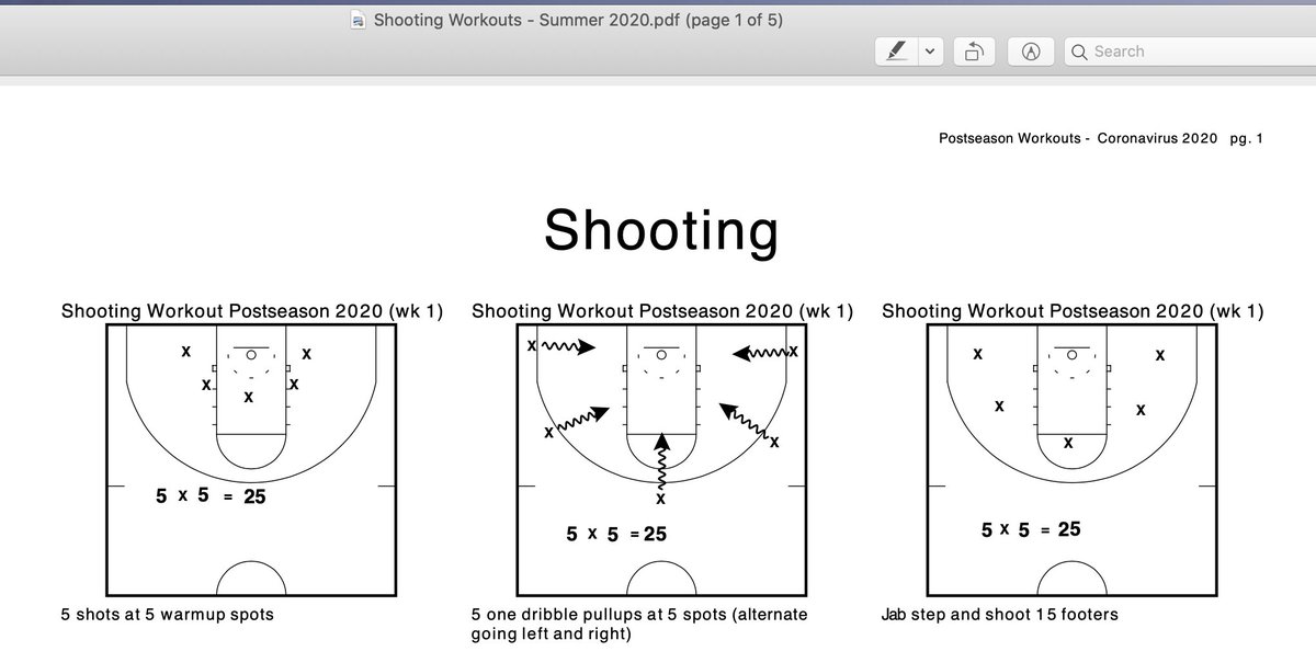 AreteHoops's tweet photo. PDF with five "200 make" shooting workouts for the Summer.

Drop your email below and I'll send you a copy. https://t.co/BSPKXExrFz