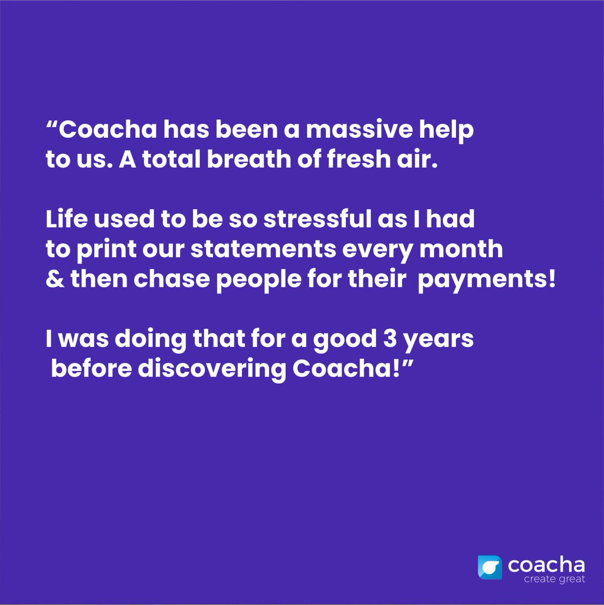 CoachaSoftware's tweet image. We LOVE our users. And we love being able to help them turn their club admin around even more. 👊