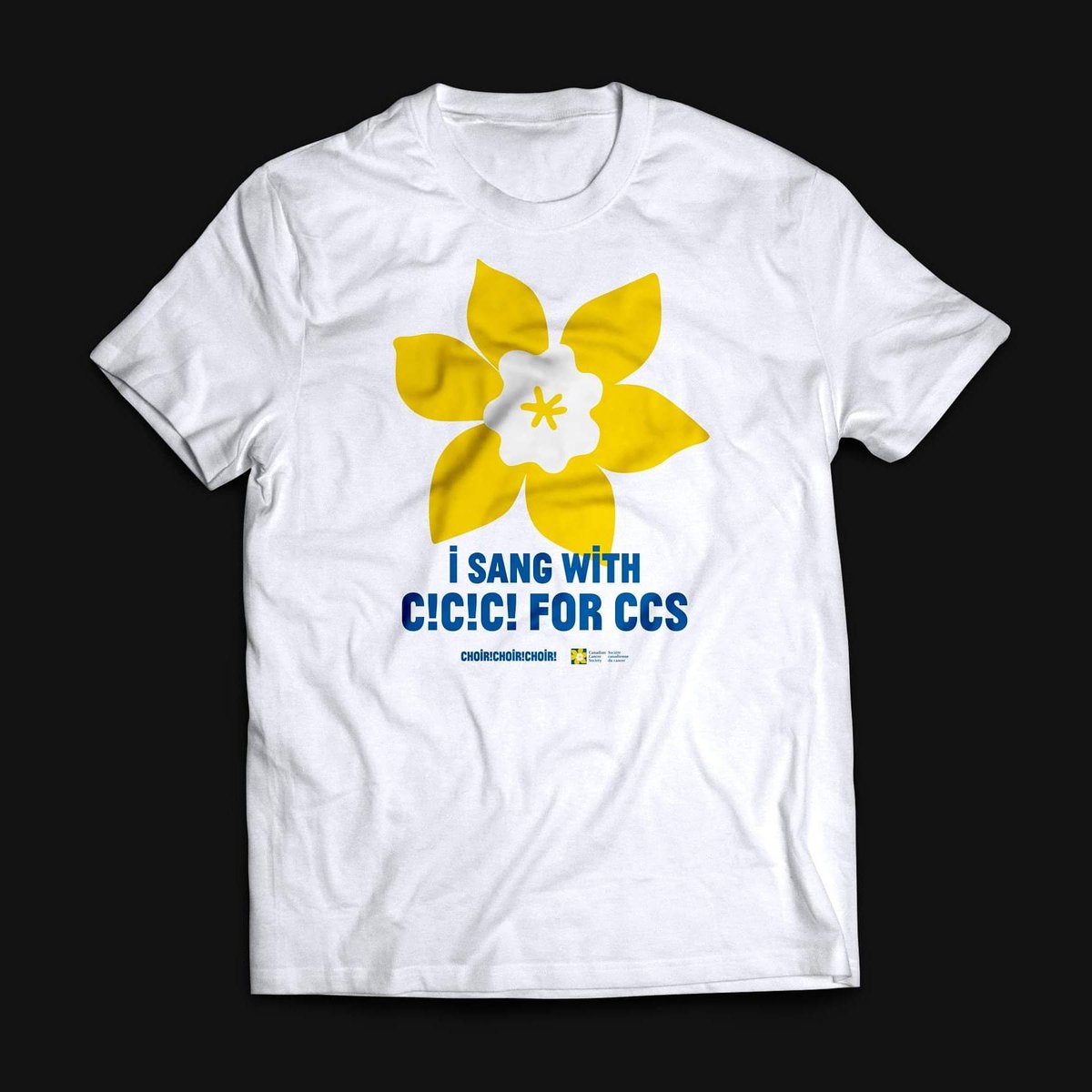 choirchoirchoir's tweet photo. LAST DAY TO ORDER this limited edition #CCCxCCS tee! Proceeds go to the @cancersociety #DaffodilCampaign. Grab one from our merch store before they're gone. Let us know if you've already ordered ๐คฉ - shipping starts soon! https://t.co/IEBVacQvu4 https://t.co/ibFXJIRjup