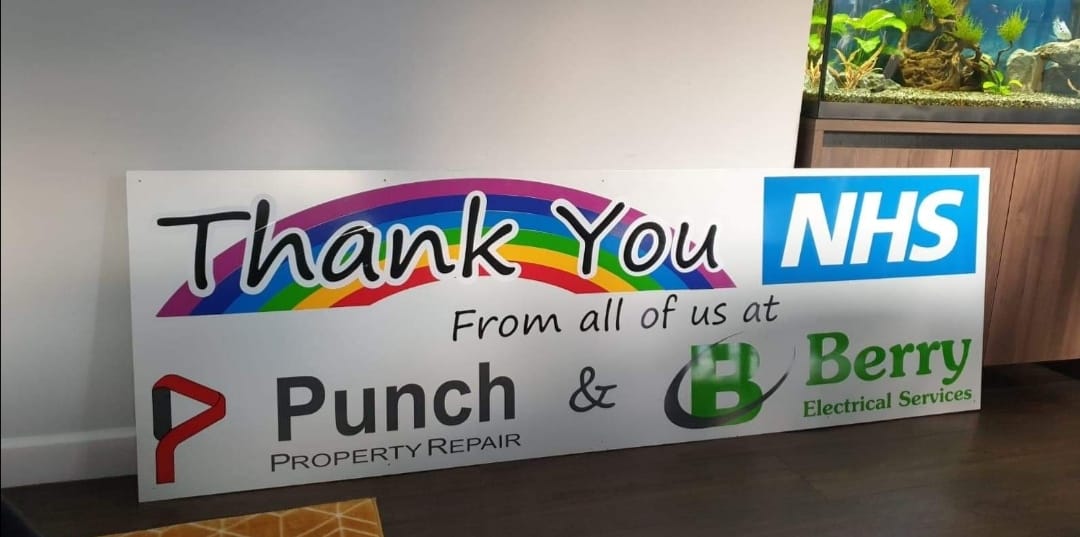 #ClapForOurCarers 👏👏👏 #ClapForTheNHS 👏👏👏 <a href="/BerryElectrica2/">Berry Electrical Services UK LTD</a> punchpropertyrepair.co.uk