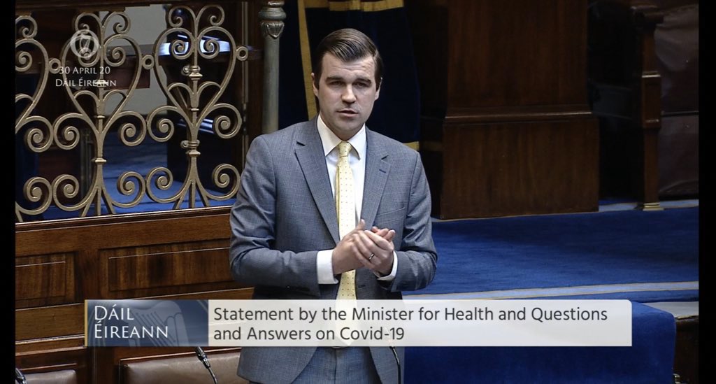 labour's tweet image. Questioning the Minister for Health @DuncanSmithTD has asked for clarity on:
•Transparency 📝
•Income support for HSE workers👩🏻‍🔬
•Pay for student radiographers💶
•PPE👨‍⚕️
•CervicalCheck screening🙎‍♀️
•A plan for dentists 🦷 

Read more 👉 labour.ie/news/2020/04/3…