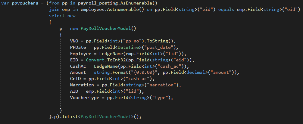 GreenTorrents's tweet photo. Linq – suming rows,create list of custom fields,create model class object list from data table https://t.co/ITozyIpSZt https://t.co/WYEFa7zkOm