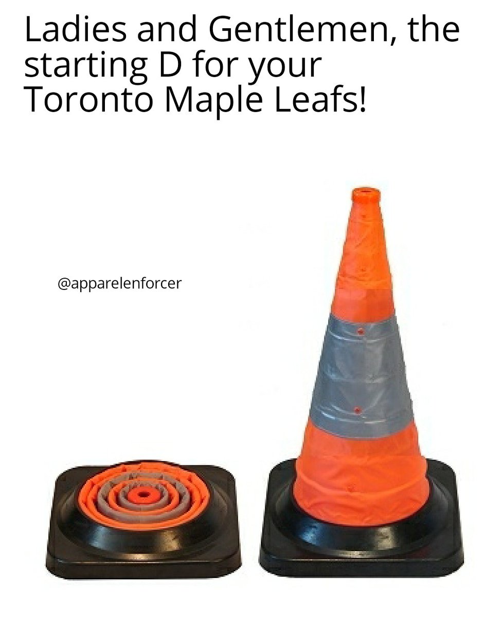 ApparelEnforcer's tweet photo. With the rumors that the season is set to resume, we here at #EnforcerApparel thought that we'd take a look at Toronto's top D pairing. Looking strong for that "cup run" Leafs fans! #EnforcersHockeyClub #TorontoMapleLaughs #FireDubas https://t.co/0R1D9bTsAL