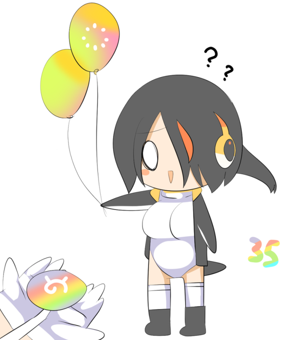 コウテイちゃん35日目 