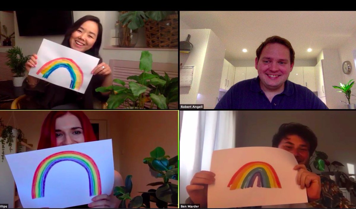 akyau's tweet photo. We made a short video https://t.co/mfYtrl5BXA to help our students write and complete their dissertations during this difficult time! 🌈 Donations made to @MindCharity
 to support the great work they do regarding mental health. 
@Robert_J_Angell, @BenMarder, @DrAmberPhillips https://t.co/OaA8p0SLPs