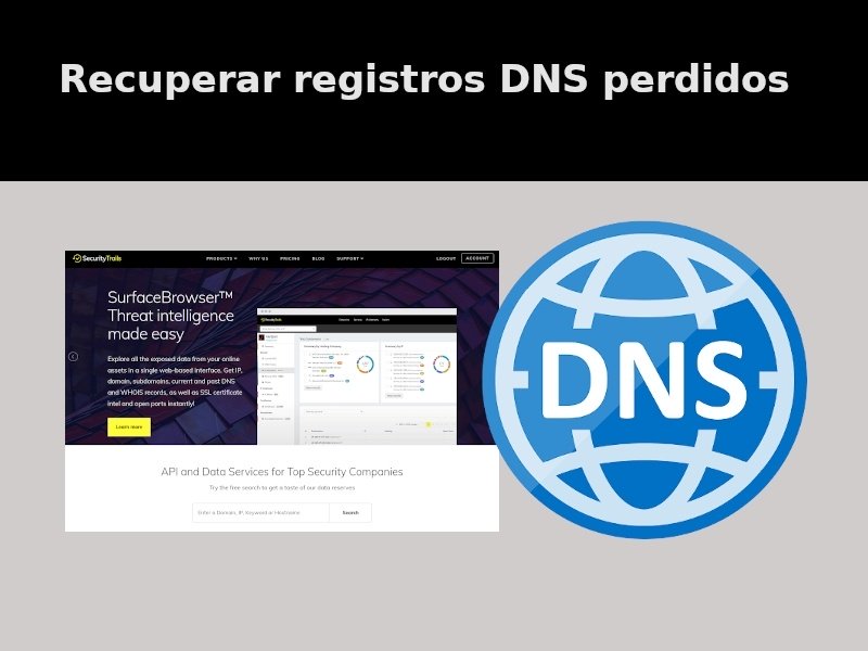 Como recuperar registros DNS perdidos tecnomagazine.net/2020/04/30/rec…
