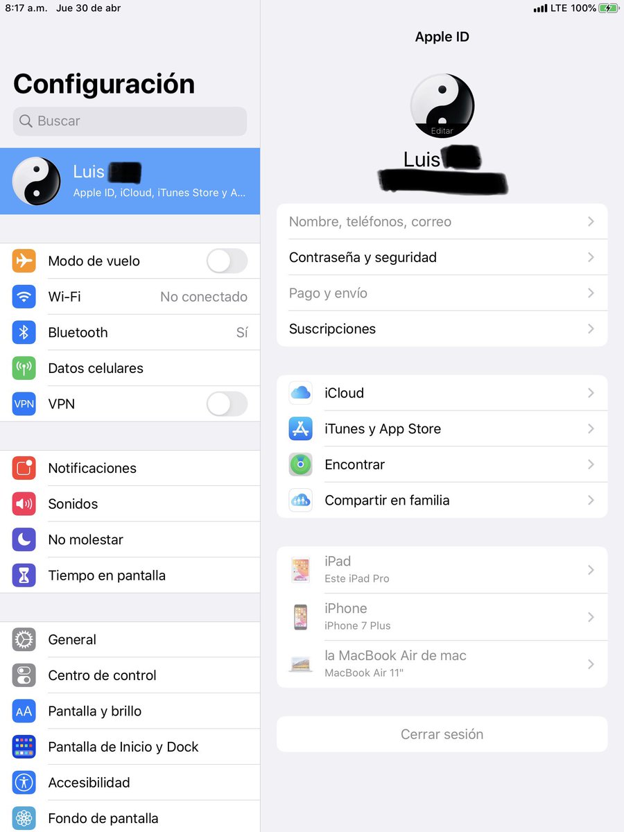migue2300's tweet photo. iPad Pro 9.7 celular funcionando perfectamente FaceTime iMessage notificaciones sin problemas exelente servicio @SoNick_14 https://t.co/ALM6uUVIEQ