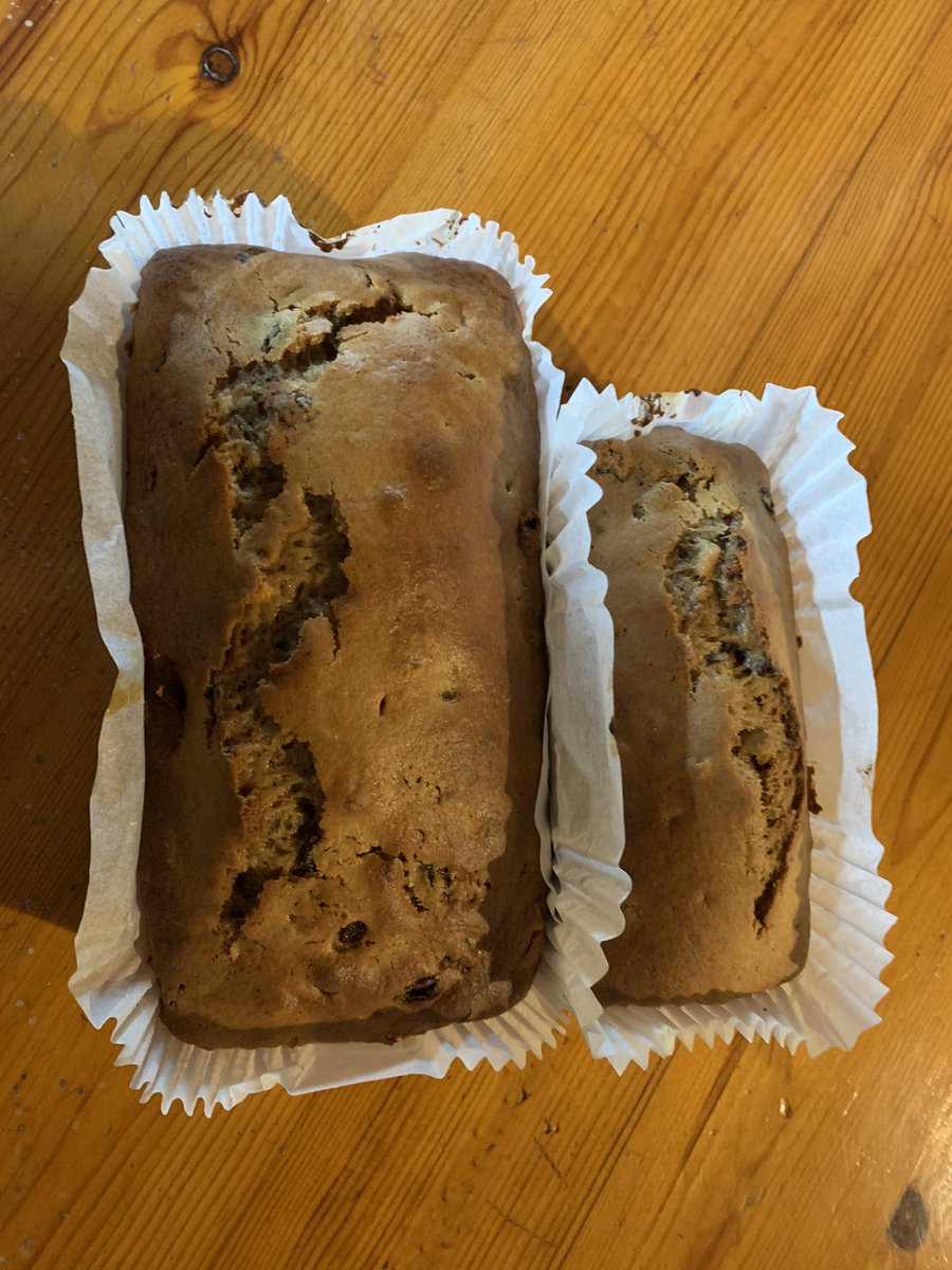 Just finished baking Bara Brith for tomorrow’s deliveries in Cardiff.