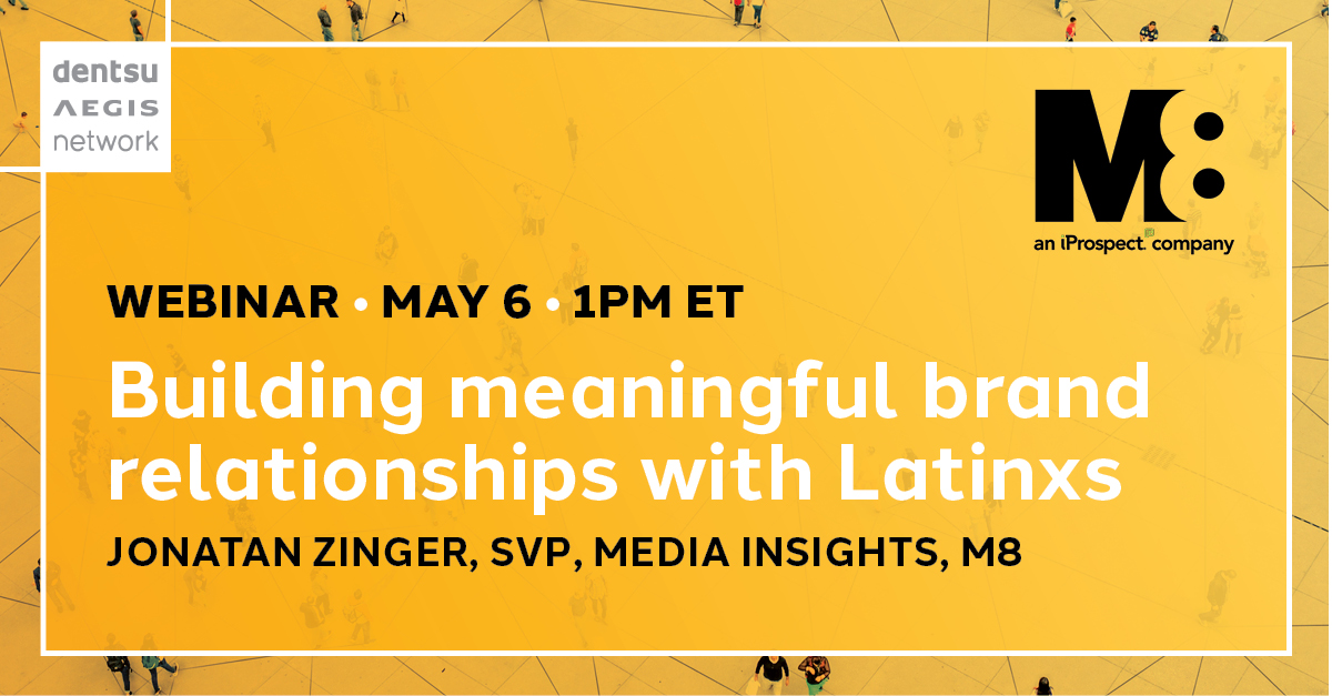 Did you know that by 2023, U.S #Hispanic consumer spending is expected to top $1.9 trillion? Register for our upcoming webinar "Build Meaningful Relationships with #LatinX Consumers" here: bit.ly/2VvkpB8 #LiveTalks #DentsuAegisNetwork #Webinar